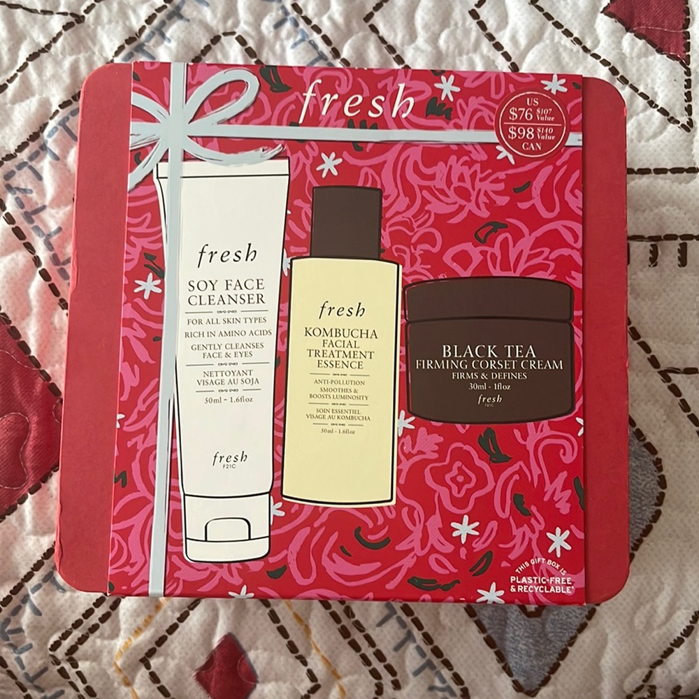 Fresh Beauty Kombucha and black tea set